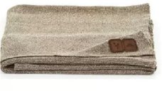 Paturica tricotata din bumbac pentru copii ABC Design Brown
