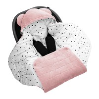 Paturica universala pentru scoica auto bumbaccatifea Royal Baby Pink Sleepee 3 tog - 5