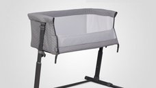Patut Co-Sleeper 2 in 1 Colibro BySide Bassinet cu Saltea Inclusa, Inaltime Reglabila si Sistem Automat de Retractare
