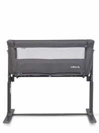 Patut Co-Sleeper 2 in 1 pentru copii Colibro Nap Bassinet, cu saltea inclusa, inaltime reglabila pe 9 nivele si unghi de inclinare de 30 de grade, dimensiuni 90 x 58 cm, Onyx - 4
