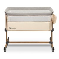 Patut Co-Sleeper cu balansare Leonie Beige Sand Lionelo - 1