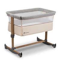 Patut Co-Sleeper cu balansare Leonie Beige Sand Lionelo - 5