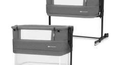 Patut Co-sleeper Kinderkraft Neste Grow Gri Inchis