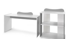Patut modular multifunctional 5 configurari diferite 190 x 72 cm Multi White Stone Grey