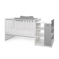 Patut modular multifunctional 5 configurari diferite 190 x 72 cm Multi White Stone Grey - 2