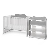 Patut modular multifunctional 5 configurari diferite 190 x 72 cm Multi White Stone Grey - 3