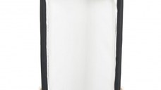 Patut pentru bebelusi Moni Kalinihta Premium Black 90x53x74 cm, cu suport pentru accesorii,plasa insecte si saltea inclusa, recomandat de la nastere pana la o greutate de maxim 11 kg