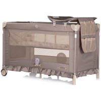 Patut pentru copii Chipolino Palace Bear beige pliabil - 2