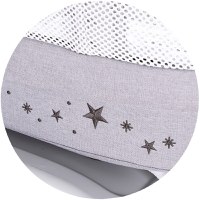 Patut pentru copii Chipolino Sogno 2 in 1 grey cu leganare si cantar integrat - 2