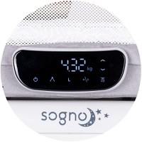 Patut pentru copii Chipolino Sogno 2 in 1 grey cu leganare si cantar integrat - 10