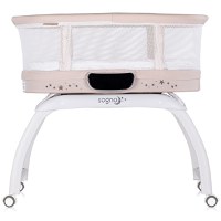 Patut pentru copii Chipolino Sogno 2 in 1 macadamia cu leganare si cantar integrat - 1