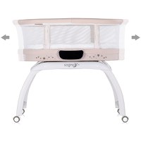 Patut pentru copii Chipolino Sogno 2 in 1 macadamia cu leganare si cantar integrat - 2