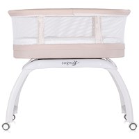 Patut pentru copii Chipolino Sogno 2 in 1 macadamia cu leganare si cantar integrat - 3