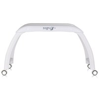 Patut pentru copii Chipolino Sogno 2 in 1 pastel green cu leganare si cantar integrat - 5