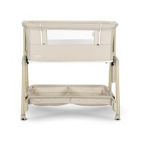 Patut pentru copii Lorelli Layla Beige 2 in 1 Co Sleeper, cu latura pliabila, reglabil pe inaltime, sistem anti-reflux - 5