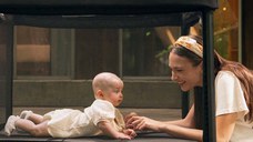 Patut pentru copii Nuna Paal Granite pliabil, cu gentuta pentru transport si plasa de insecte, greutate suportata 15 kg