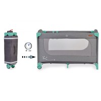 Patut pliabil cu un nivel Cangaroo SkyGlow Mint - 3