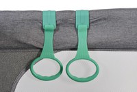 Patut pliabil cu un nivel Cangaroo SkyGlow Mint - 6