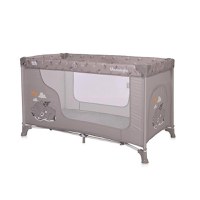 Patut pliabil pentru copii Lorelli Moonlight String Dream, deschidere laterala cu fermoar, geanta de transport - 3