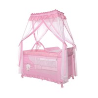 Patut pliabil stil baldachin Magic Sleep cu accesorii Mellow Rose Ballerina Bear - 4