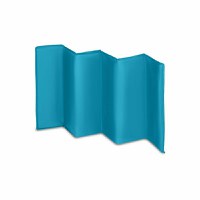 Patut pliant cu un nivel Stefi cu intrare laterala cu fermoar 2 roti 120x60 cm turquoise Lionelo - 6