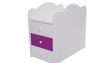 Patut transformabil Vessanti Touring Alb cu Violet