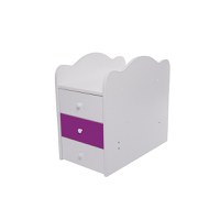 Patut transformabil Vessanti Touring Alb cu Violet - 1