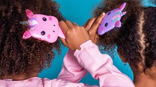 Perie de par pentru copii roz Sweet Dreams Unicorn Martinelia