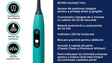 Periuta de dinti electrica sonica Ocean Breeze Green Planet SC50 Beurer