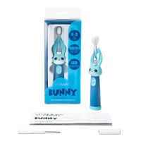 Periuta de dinti electrica Vitammy Bunny Blue pentru copii 0-3 ani - 4