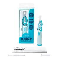 Periuta de dinti electrica Vitammy Bunny Light Blue pentru copii 0-3 ani - 9