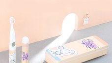 Periuta de dinti electrica Vitammy Smile Minimini+ pentru copii 3 + cutie travel soricel