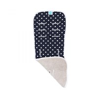 Perna cu memorie pentru carucior Navy dots Fillikid - 2