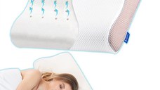 Perna de dormit ergonomica hipoalergenica Suporto Tencel Lyocell