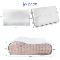 Perna de dormit ergonomica hipoalergenica Suporto Tencel Lyocell - 2