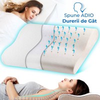 Perna de dormit ergonomica hipoalergenica Suporto Tencel Lyocell - 8