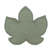 Perna decorativa 40 x 40 cm, Frunza de artar, Little Amy, Verde - 2