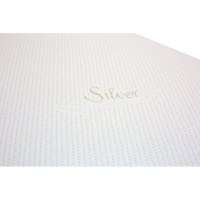 Perna din spuma T18 antiregurgitare pentru bebelusi plan inclinat, husa detasabila Silver, efect antimicrobian superior 60x36 cm - 2