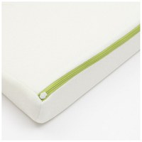 Perna New Baby inclinata cu husa detasabila cu aloe vera din spuma poliuretanica 60x38 cm 0 luni+ alb - 3