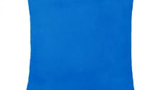 Perna Somnart Belina din microfibra, lavabila la masina, albastru 60 x 60 cm