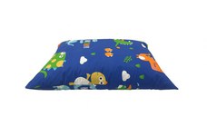 Perna Somnart din bumbac cu imprimeu dinozauri 50 x 70 cm