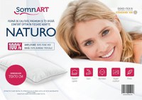 Perna Somnart Naturo moale din pene, 70 x 70 cm - 1