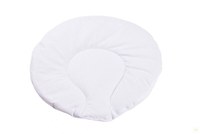 Pernuta plata rotunda 30x30 cm bumbac alb - 2