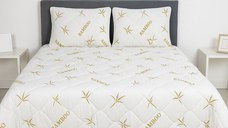 Pilota de vara Somnart Bambus Confort matlasata din microfibra 140 x 200 cm, 250 g
