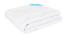 Pilota de vara Somnomed antiacarieni din microfibra alba 200 x 220 cm, 120 gsm