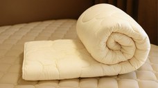 Pilota matlasata Somnart Selina Ivoire pentru primavara toamna 180 x 200 cm, 300 grmp