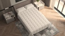 Pilota pentru vara Somnart HypoAllergenicMed din microfibra 200 x 200 cm, 200 g