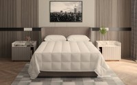Pilota pentru vara Somnart HypoAllergenicMed din microfibra 200 x 200 cm, 200 g - 5