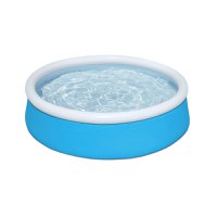 Piscina gonflabila Bestway Fast Set Pool Albastru, Dimensiune 152x38 cm, Material PVC rezistent, Capacitate 477 litri, Patch reparatie inclus - 4