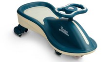 PlasmaCar copii fara pedale Toyz Fiesta Navy Ride-On gravitationala cu muzica si roti din cauciuc luminoase, scaun ergonomic si spatios, greutate maxima admisa 100 kg